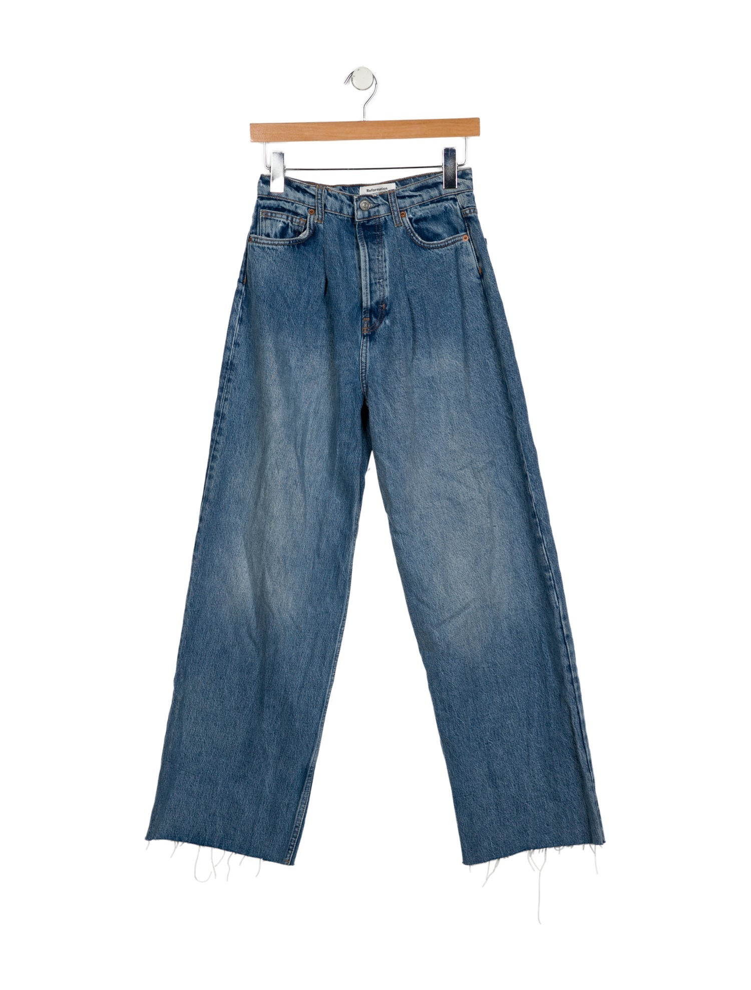 Reformation High-Rise Wide Leg Jeans