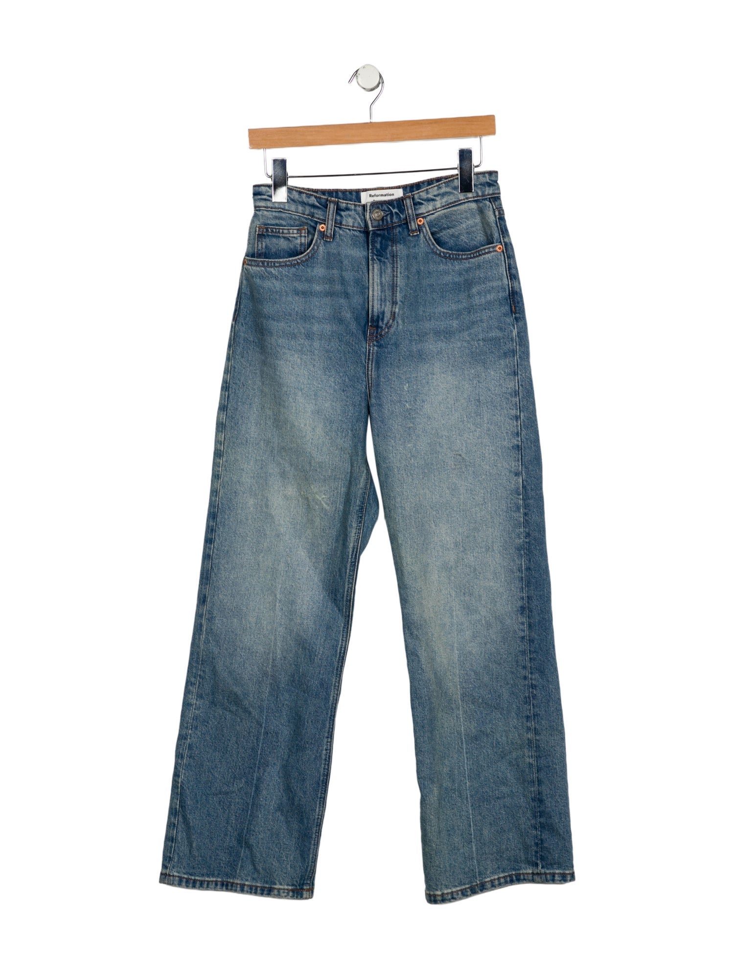 Reformation High-Rise Wide Leg Jeans