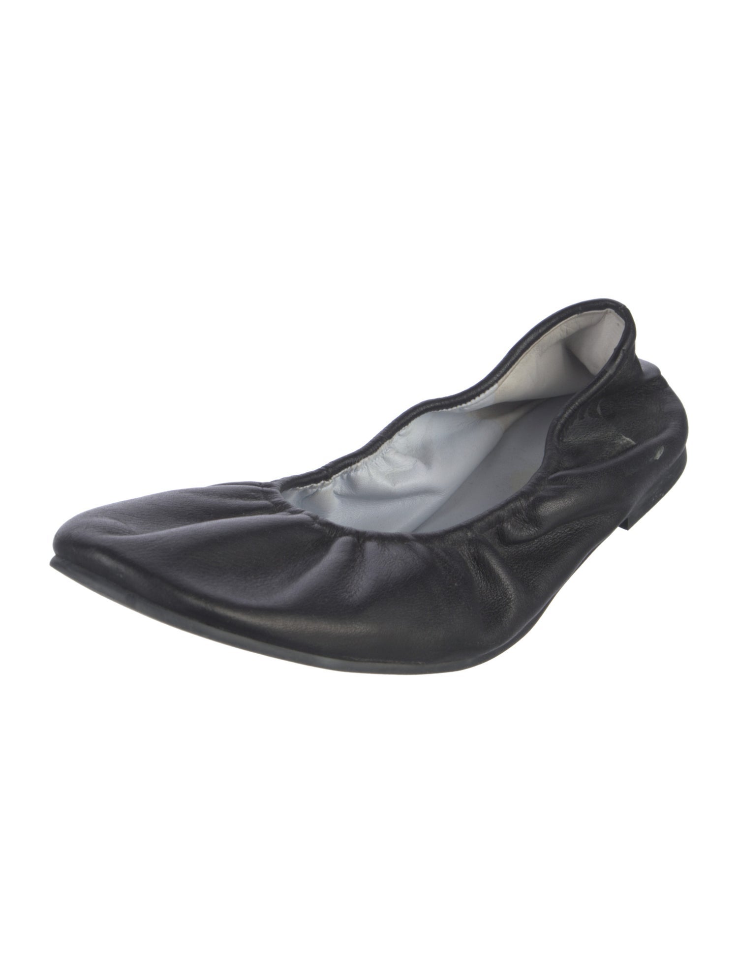 Reformation Leather Ballet Flats