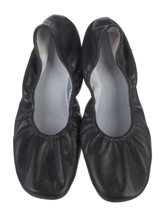 Reformation Leather Ballet Flats