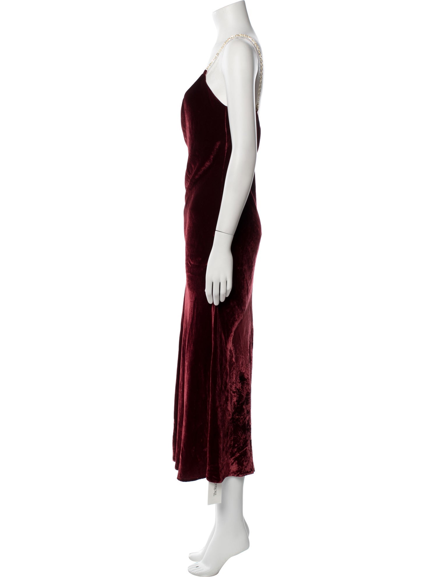 Reformation Scoop Neck Long Dress