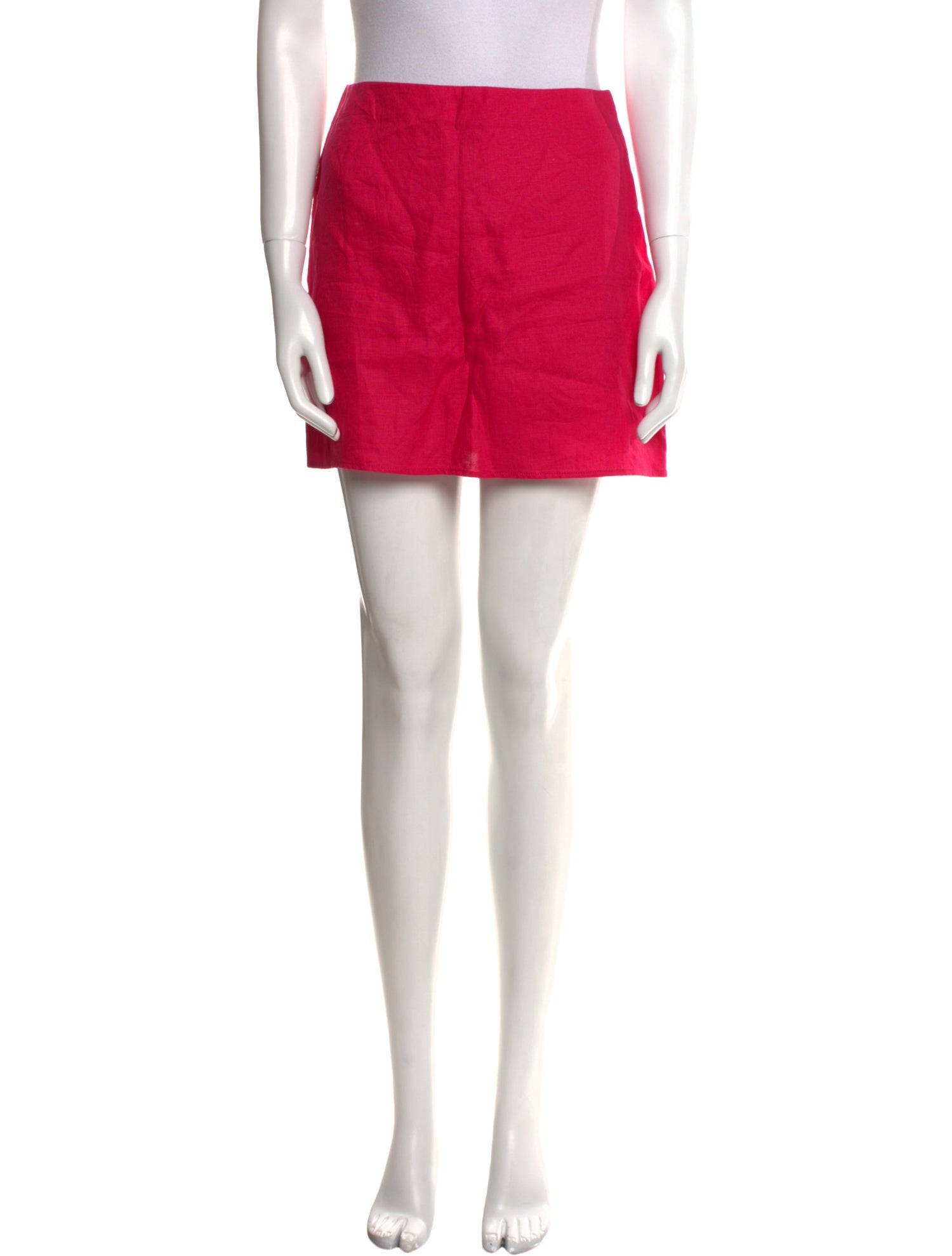 Reformation Linen Mini Skirt