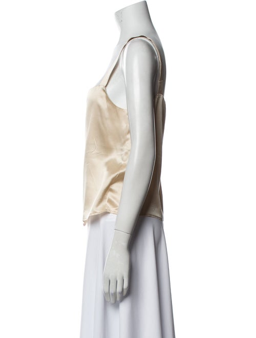 Reformation Silk Square Neckline Top