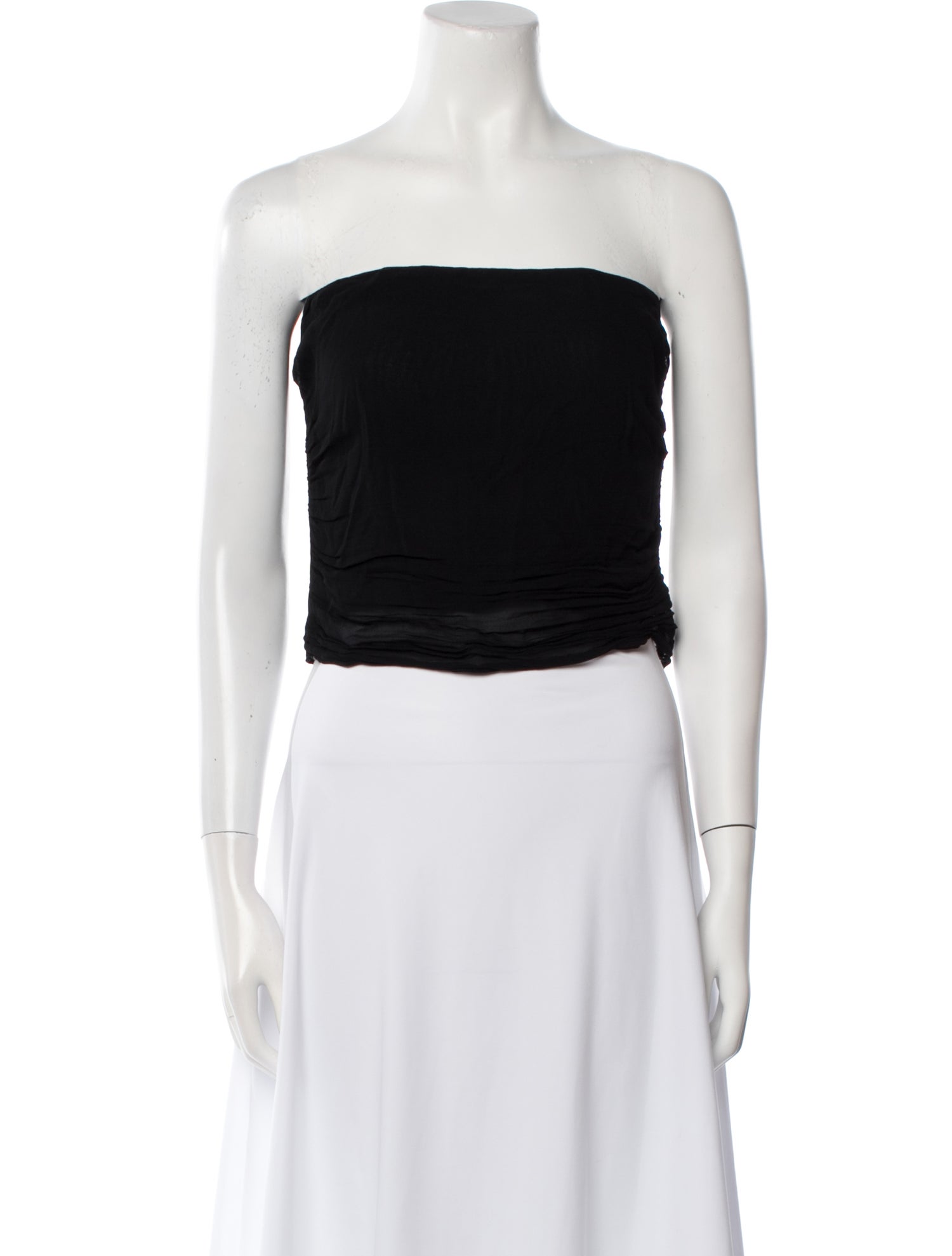 Reformation Strapless Crop Top