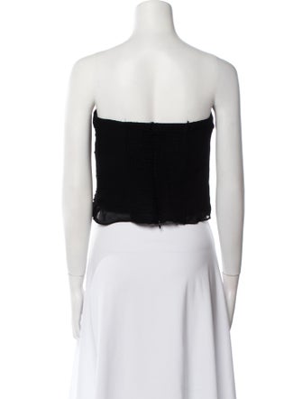 Reformation Strapless Crop Top