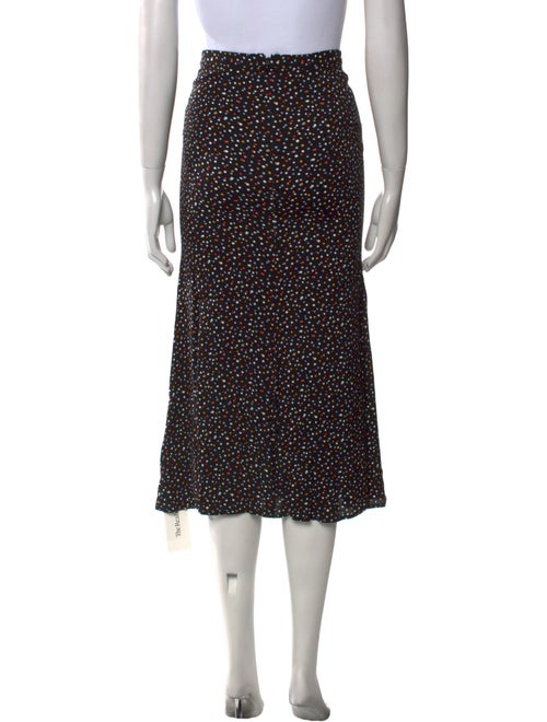 Reformation Polka Dot Print Midi Length Skirt