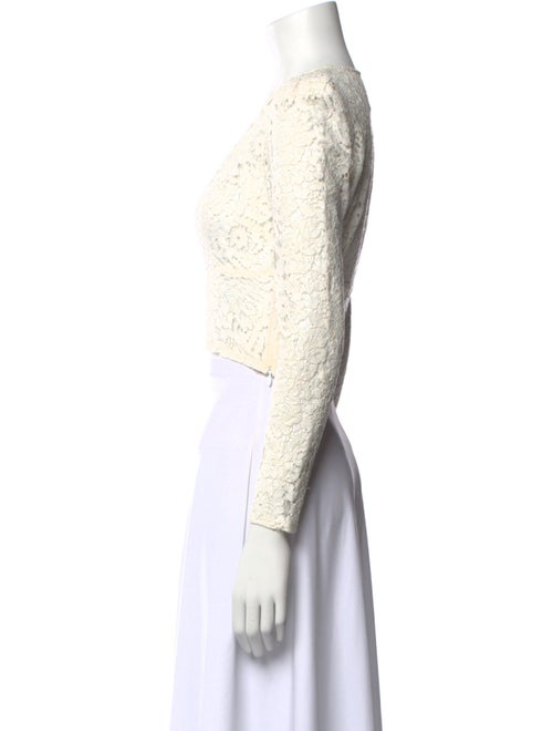 Reformation Printed V-Neck Crop Top