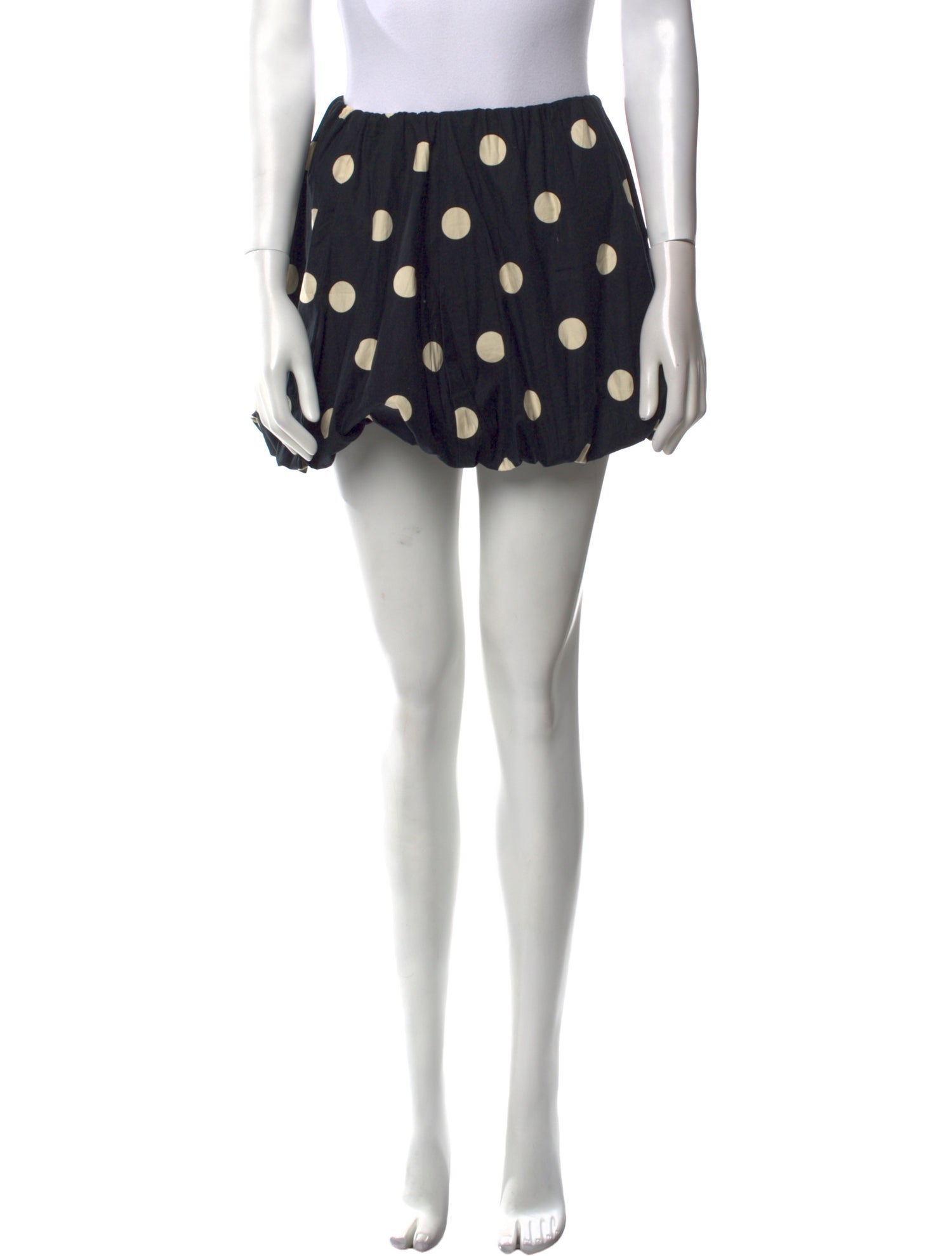Reformation Polka Dot Print Mini Skirt w/ Tags