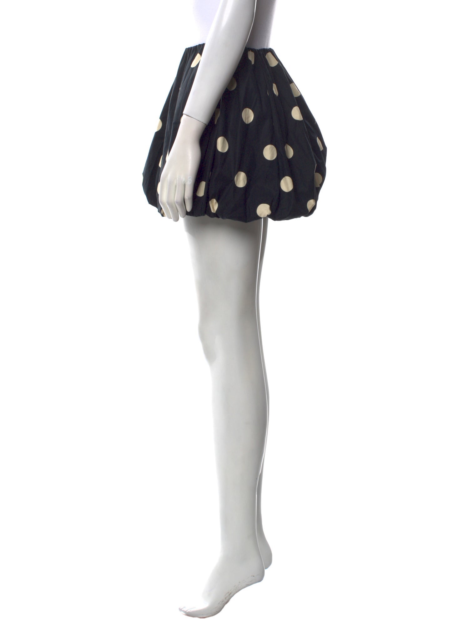 Reformation Polka Dot Print Mini Skirt w/ Tags
