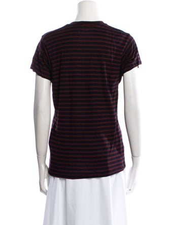 Reformation Striped Crew Neck T-Shirt