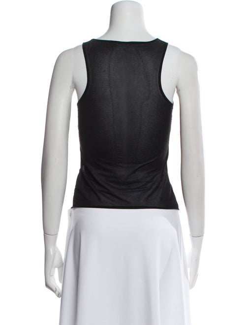 Reformation Bateau Neckline Sleeveless Crop Top