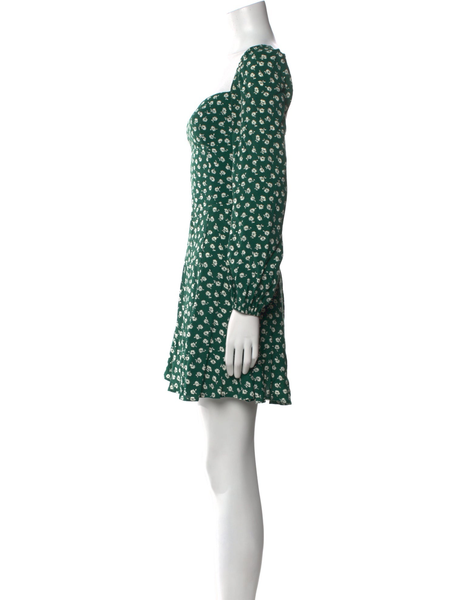 Reformation Polka Dot Print Mini Dress