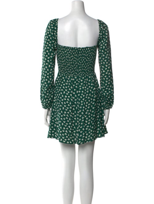 Reformation Polka Dot Print Mini Dress
