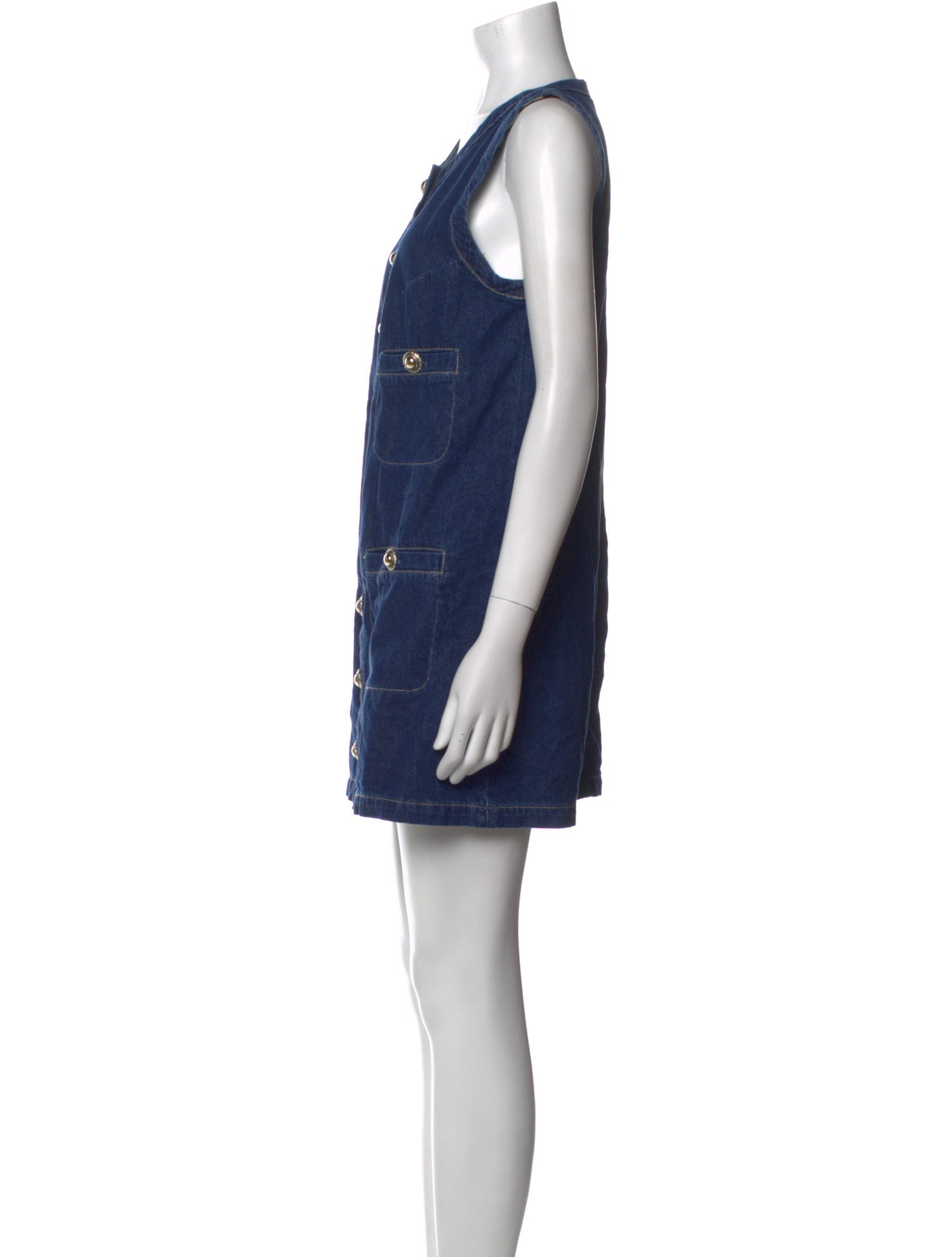 Reformation Scoop Neck Mini Dress