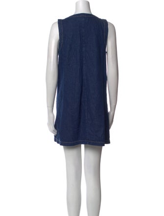 Reformation Scoop Neck Mini Dress