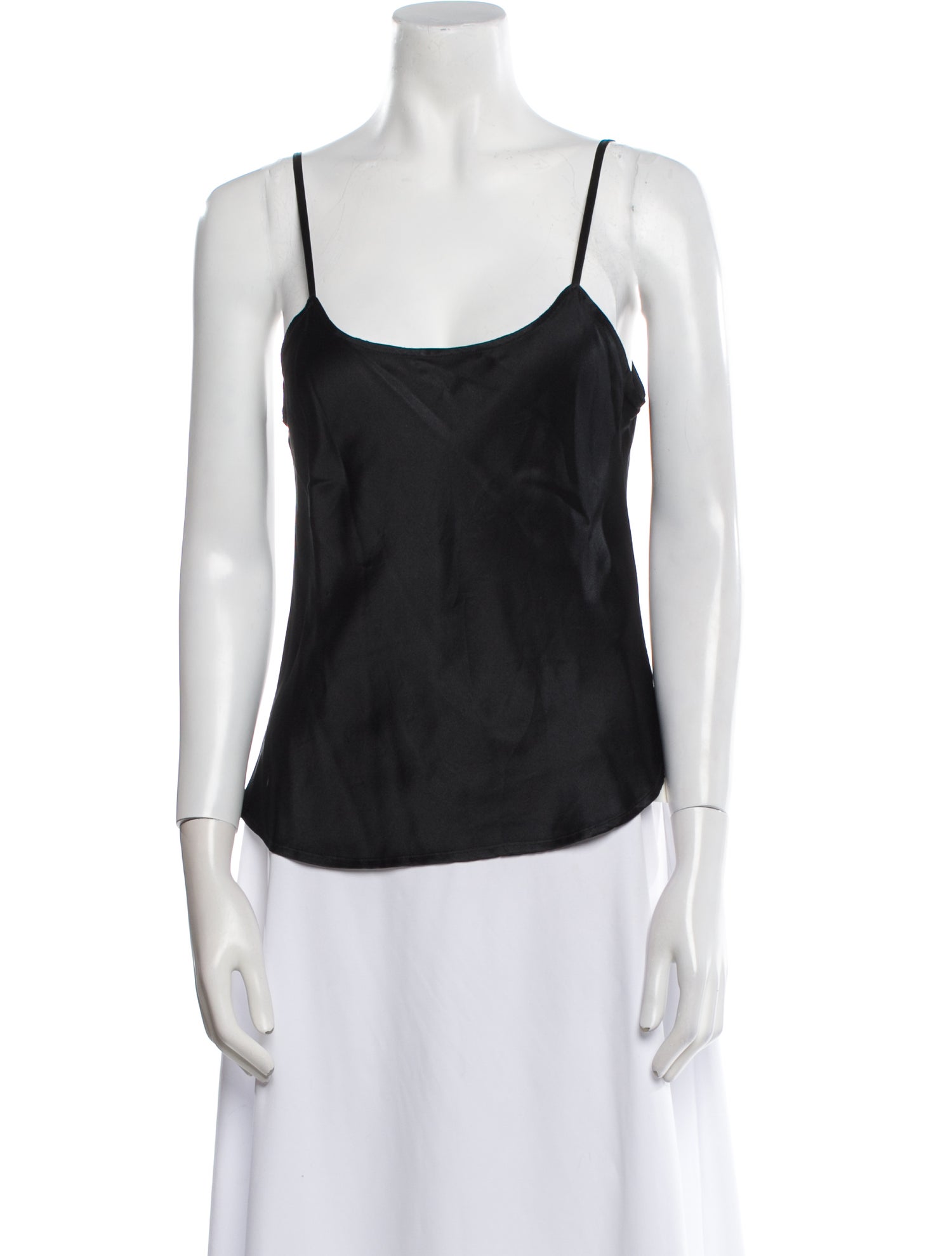 Reformation Silk Scoop Neck Top