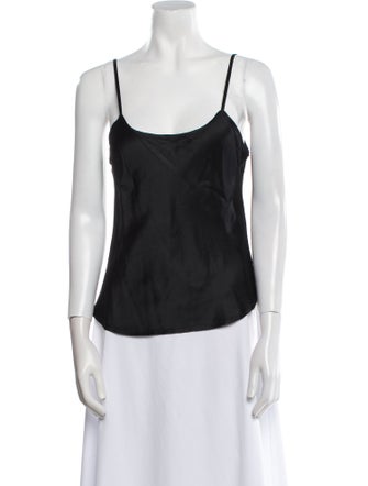 Reformation Silk Scoop Neck Top