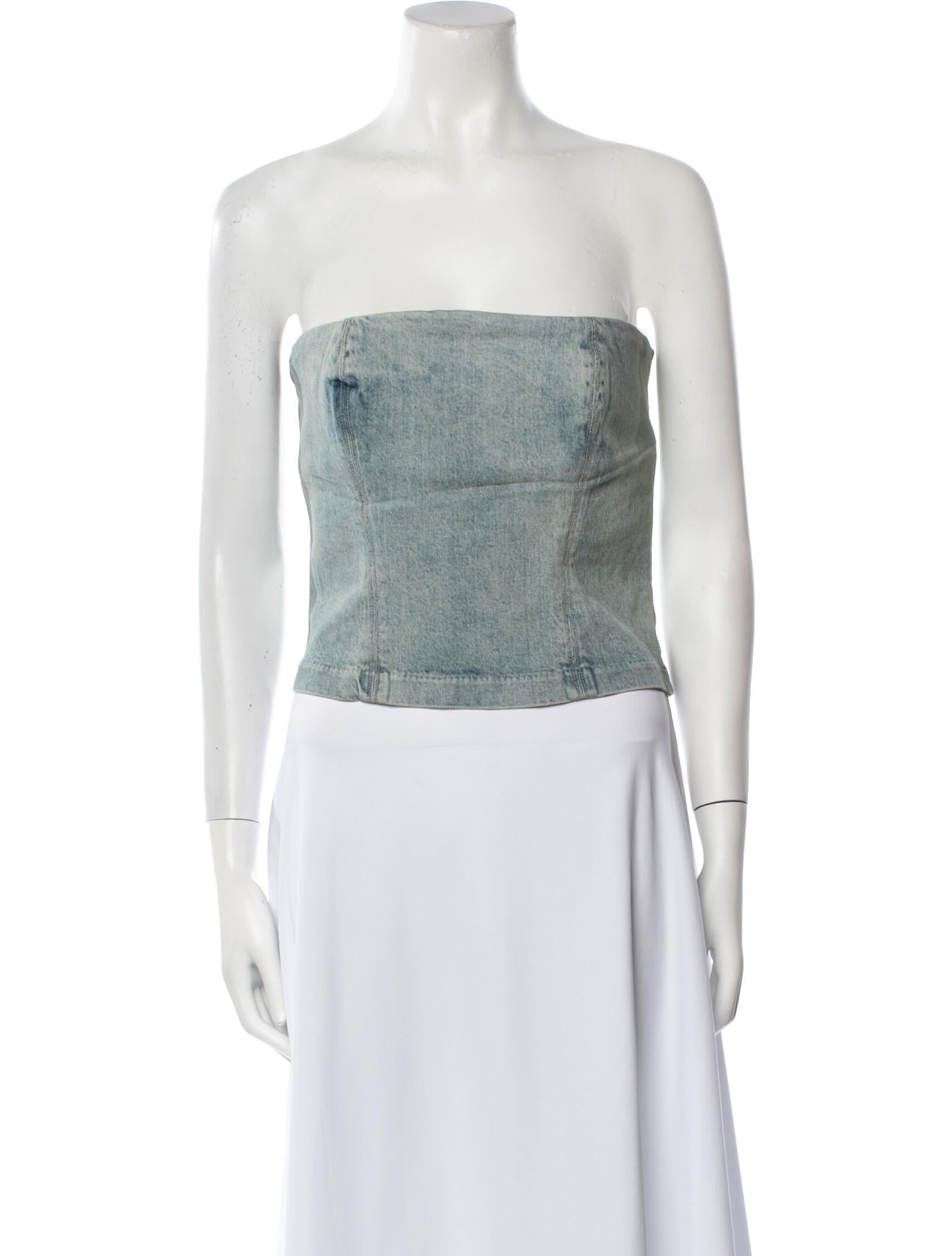 Reformation Strapless Crop Top w/ Tags