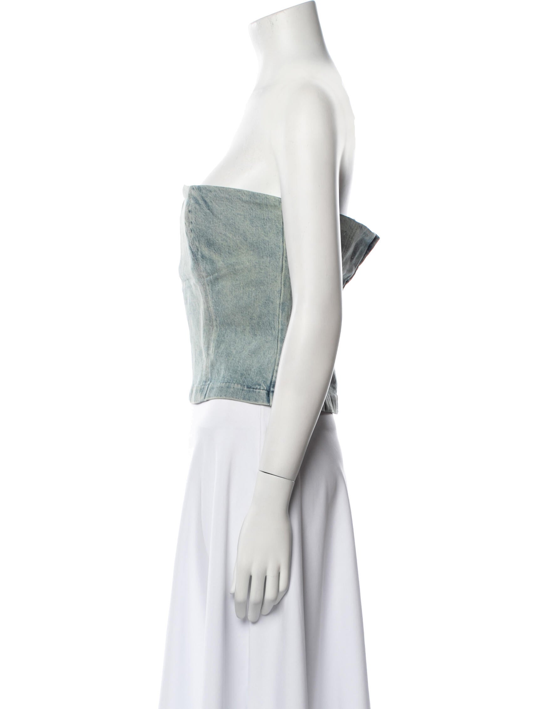 Reformation Strapless Crop Top w/ Tags