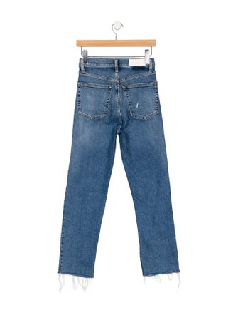 Reformation High-Rise Straight Leg Jeans