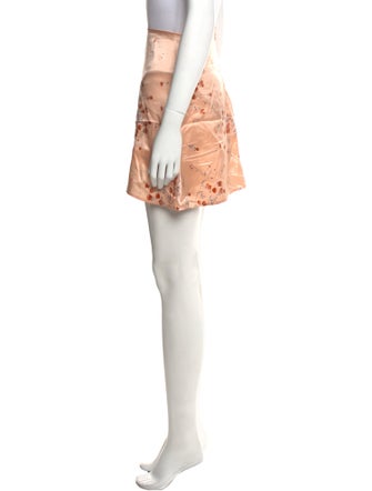 Reformation Silk Mini Skirt