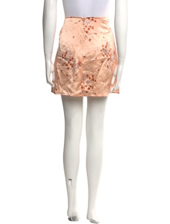 Reformation Silk Mini Skirt