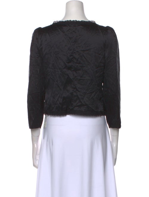 Reformation Silk Square Neckline Crop Top