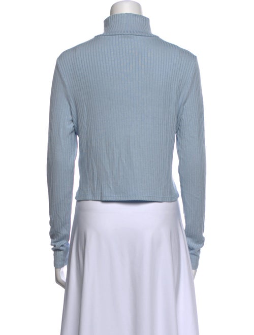Reformation Turtleneck Long Sleeve Crop Top