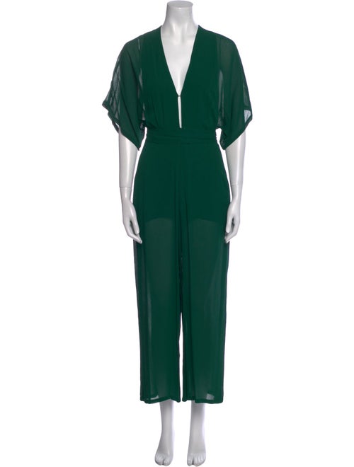 Reformation V-Neck Jumpsuit