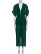 Reformation V-Neck Jumpsuit
