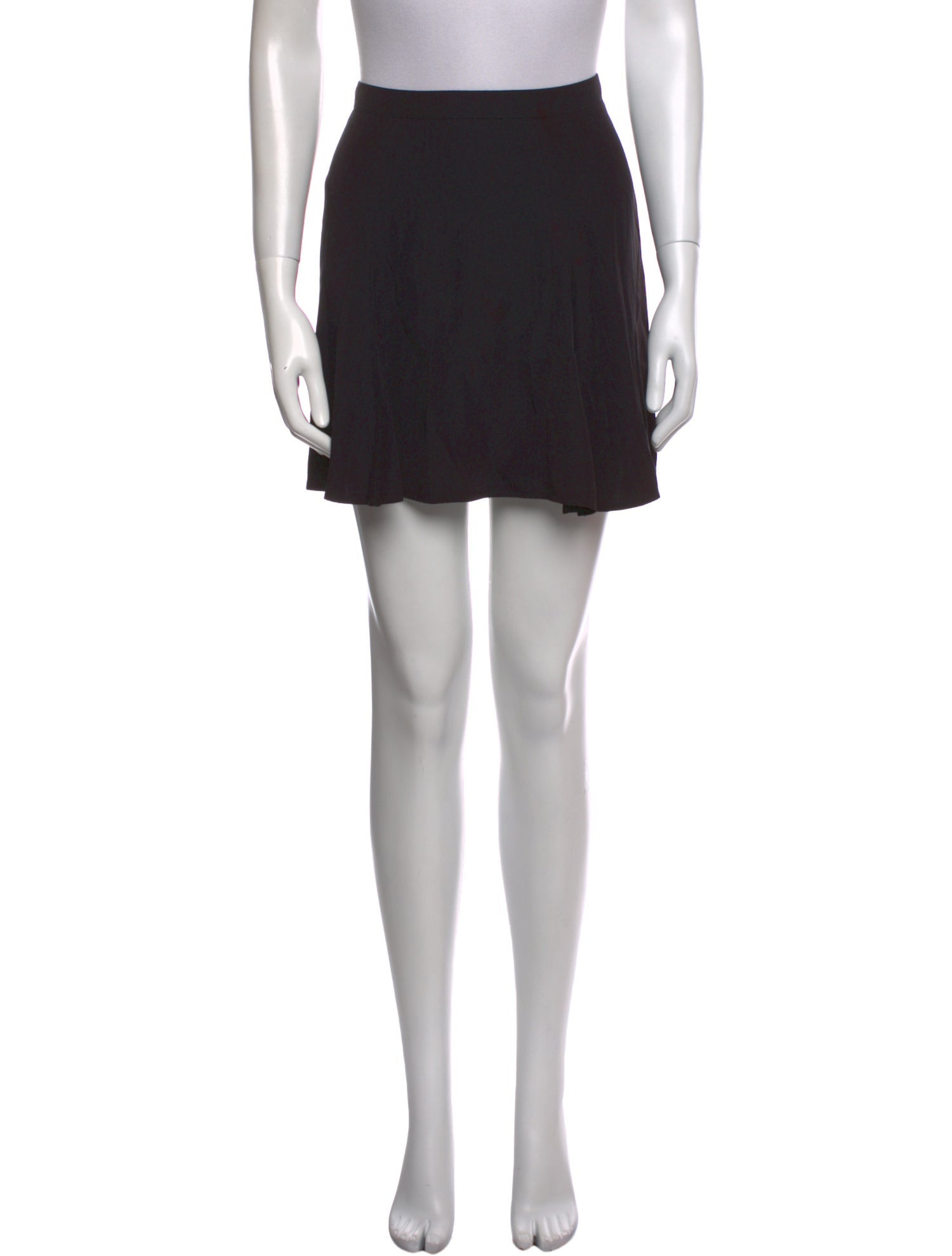 Reformation Ruffle Embellishment Mini Skirt