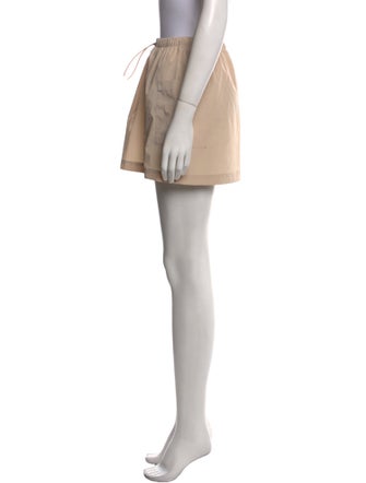 Reformation Pleated Accents Mini Skirt