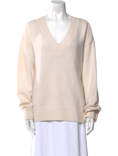 Reformation Cashmere V-Neck Sweater