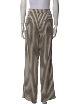 Reformation Striped Wide Leg Pants