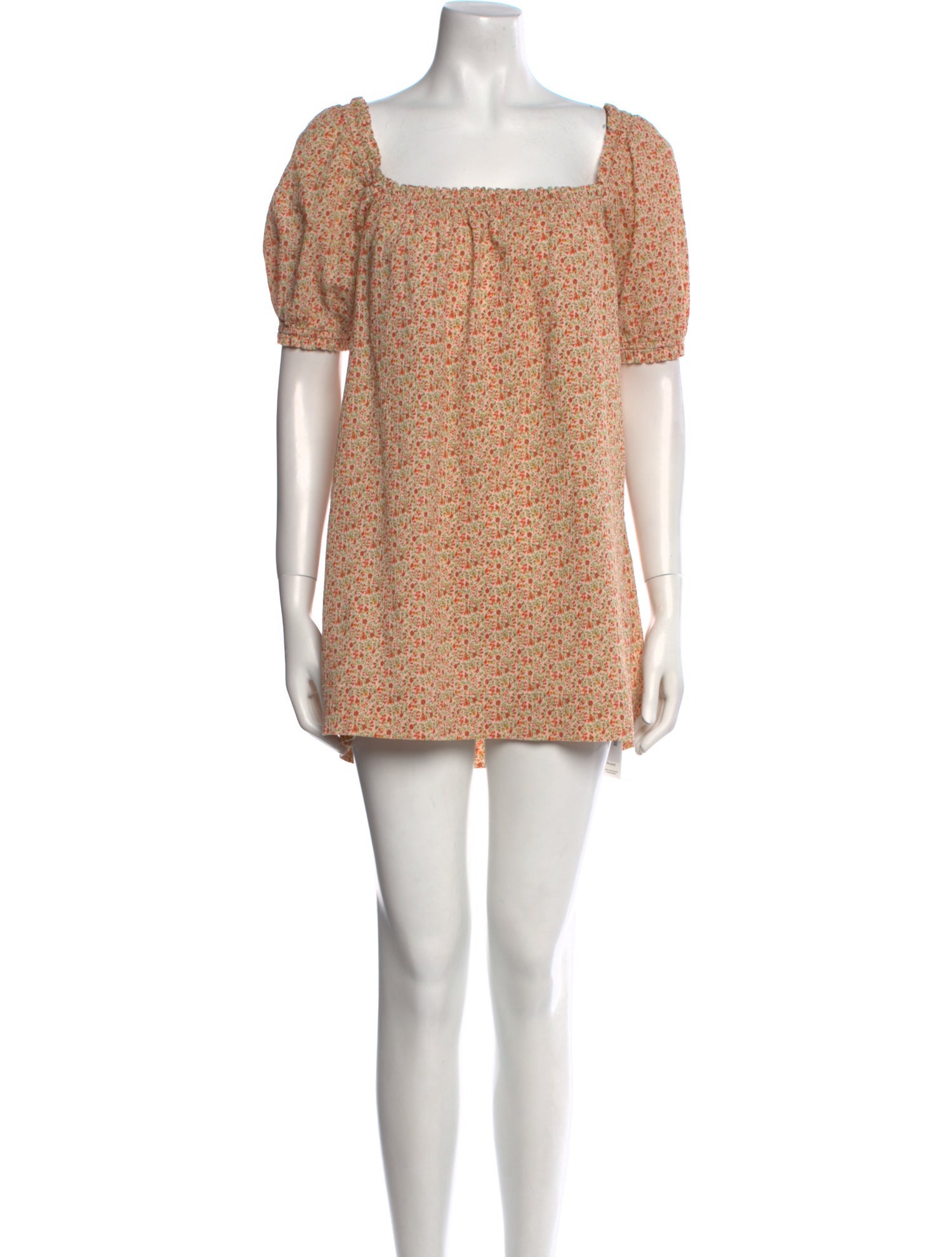 Reformation Floral Print Mini Dress