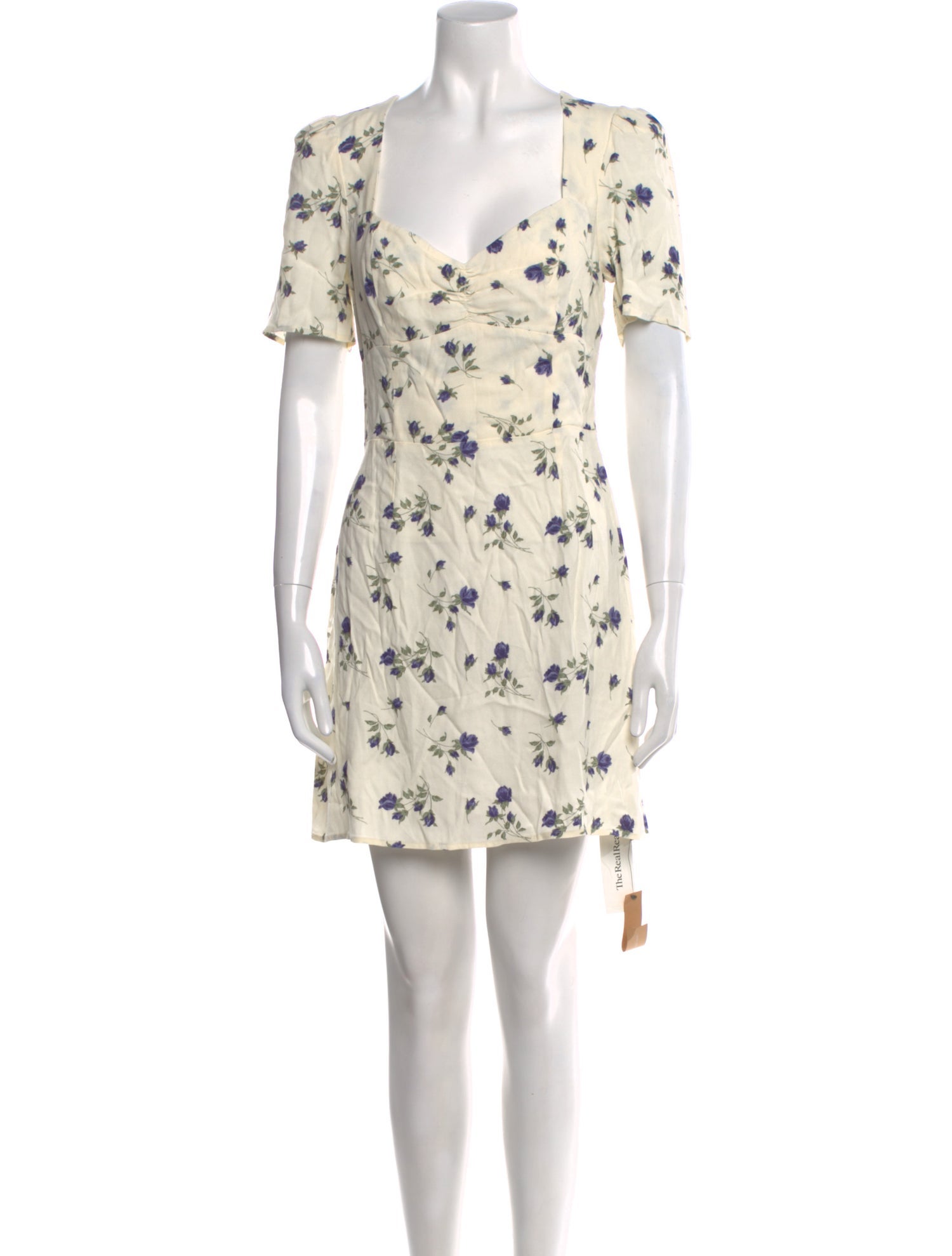 Reformation Floral Print Mini Dress w/ Tags