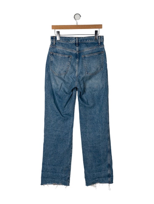 Reformation Mid-Rise Wide Leg Jeans