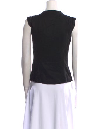 Reformation Mock Neck Short Sleeve Top