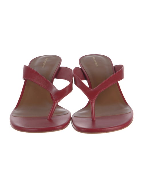 Reformation Leather Slides