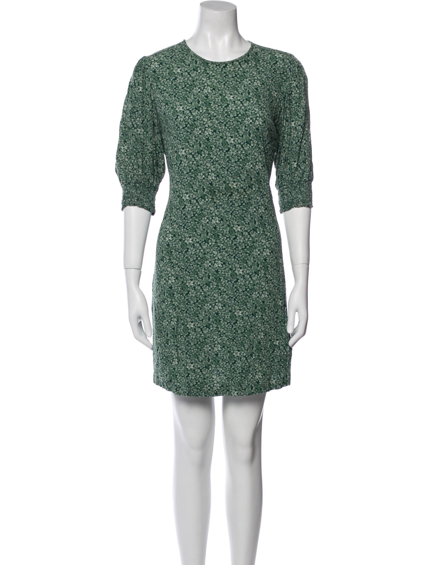 Reformation Floral Print Mini Dress