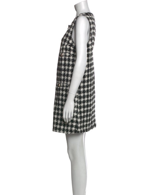 Reformation Plaid Print Mini Dress