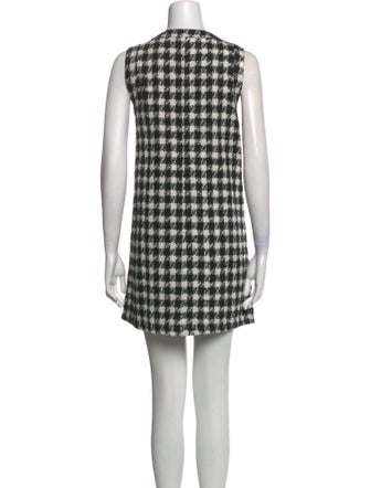 Reformation Plaid Print Mini Dress