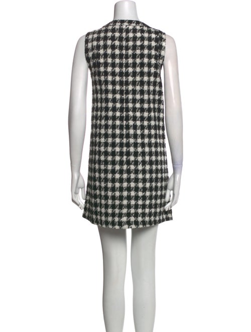 Reformation Plaid Print Mini Dress