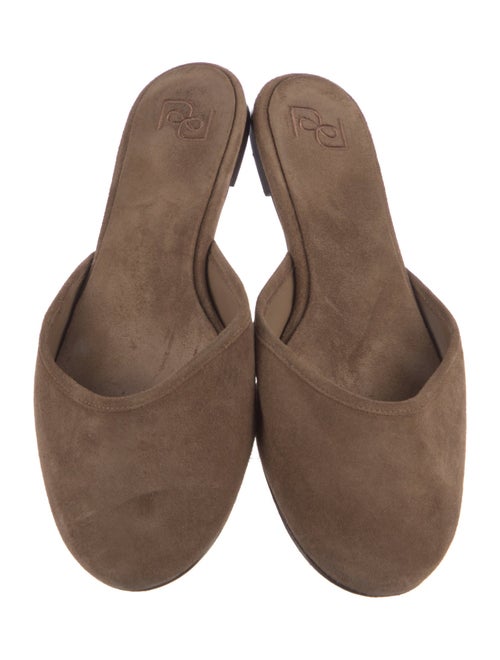 Reformation Suede Mules
