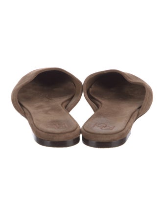 Reformation Suede Mules
