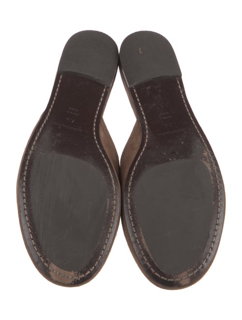 Reformation Suede Mules