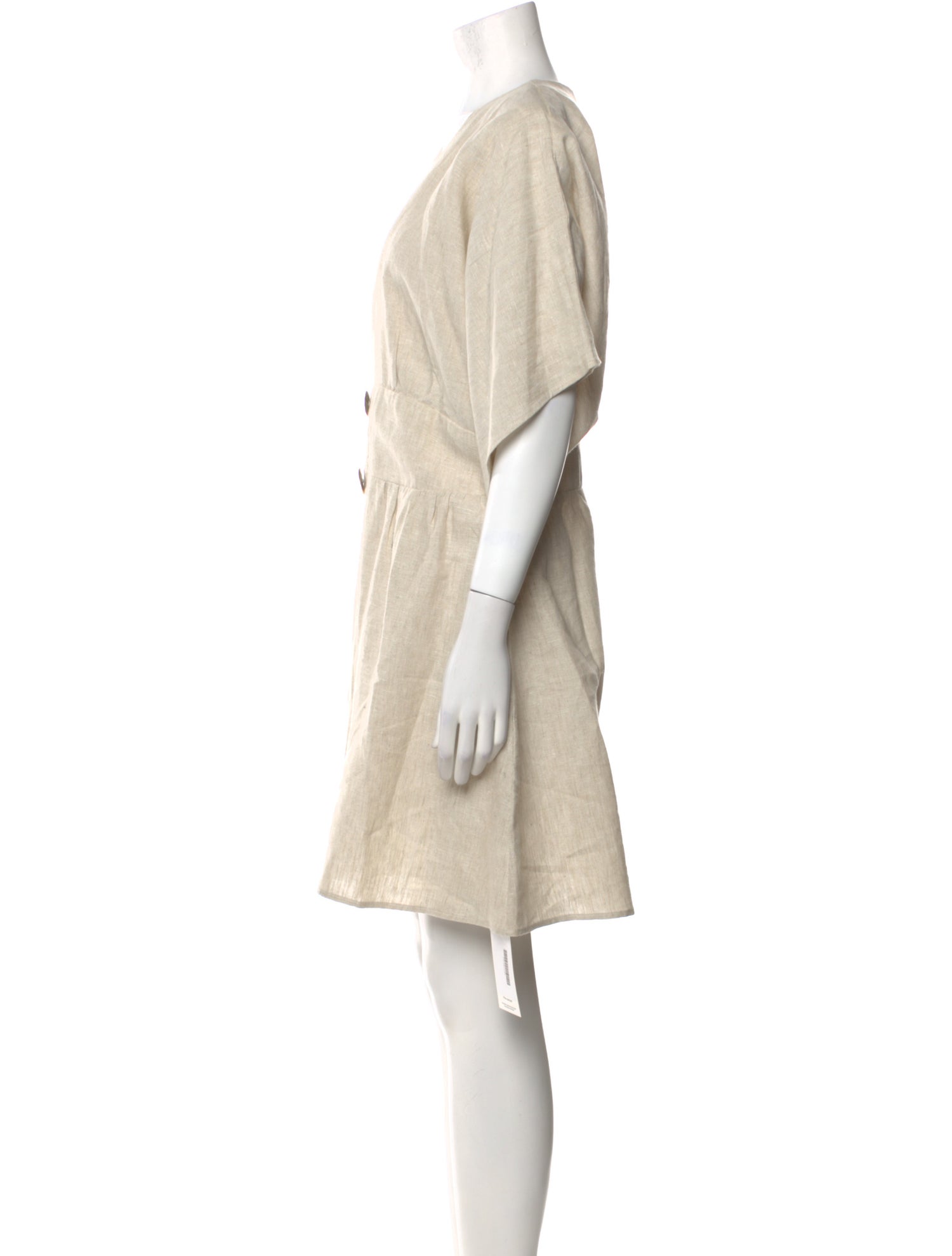 Reformation Linen Knee-Length Dress