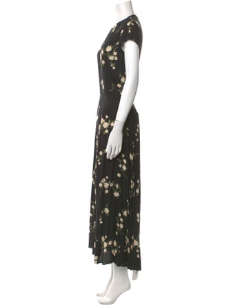 Reformation Floral Print Long Dress