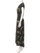 Reformation Floral Print Long Dress