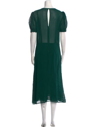 Reformation Crew Neck Long Dress